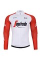 BONAVELO Radtrikot und Hose für den Winter - TREK 2024 WINTER - Rot/Weiß/Schwarz
