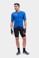 ALÉ Kurzarm Fahrradtrikot - SOLID COLOR BLOCK - Blau