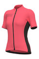 ALÉ Kurzarm Fahrradtrikot - SOLID COLOR BLOCK - Rosa