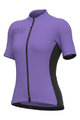 ALÉ Kurzarm Fahrradtrikot - SOLID COLOR BLOCK - Lila