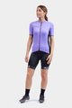 ALÉ Kurzarm Fahrradtrikot - SOLID COLOR BLOCK - Lila