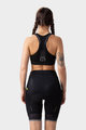ALÉ Fahrradshorts ohne Träger - SOLID BLEND LADY - Schwarz/Weiß