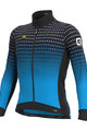 ALÉ Langarm Fahrradtrikot für den Winter - PRS BULLET DWR - Schwarz/Blau