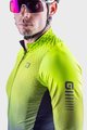 ALÉ Langarm Fahrradtrikot für den Winter - R-EV1 CLIMA PROTECTION 2.0 VELOCITY WIND G+ - Gelb/Schwarz