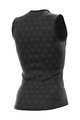 ALÉ Ärmelloses Fahrrad-Shirt - QUARK LESS - Schwarz