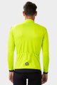 ALÉ Langarm Fahrradtrikot für den Winter - R-EV1 THERMAL - Gelb