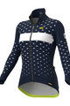 ALÉ Fahrrad-Thermojacke - PR-R STARS - Blau/Weiß