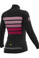 ALÉ Langarm Fahrradtrikot für den Winter - PR-R SOMBRA WOOL THERMO - Schwarz/Rosa