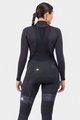 ALÉ Lange Fahrradhose mit Trägern - PR-R MILD - Schwarz/Weiß