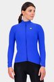 ALÉ Langarm Fahrradtrikot für den Winter - R-EV1 WARM RACE - Blau