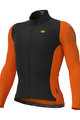 ALÉ Langarm Fahrradtrikot für den Winter - R-EV1 WARM RACE 2.0 - Orange