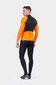 ALÉ Langarm Fahrradtrikot für den Winter - R-EV1 WARM RACE 2.0 - Orange