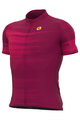 ALÉ Kurzarm Fahrradtrikot - SOLID TURBO - bordeaux