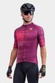 ALÉ Kurzarm Fahrradtrikot - SOLID TURBO - bordeaux