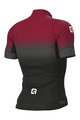 ALÉ Kurzarm Fahrradtrikot - PR-S GRADIENT - Rot/Grau