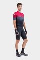 ALÉ Kurzarm Fahrradtrikot - PR-S GRADIENT - Rot/Grau