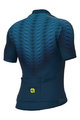 ALÉ Kurzarm Fahrradtrikot - SOLID THORN - Blau