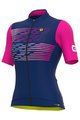 ALÉ Kurzarm Fahrradtrikot - PR-S LOGO LADY - Lila/Rosa
