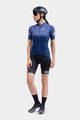 ALÉ Kurzarm Fahrradtrikot - SOLID LEVEL LADY - Blau