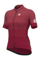 ALÉ Kurzarm Fahrradtrikot - SOLID LEVEL LADY - bordeaux