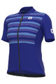 ALÉ Kurzarm Fahrradtrikot - SOLID WAVES LADY - Blau