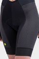 ALÉ Kurze Fahrradhose mit Trägern -  R-EV1  VELOCITY HD LADY - Schwarz