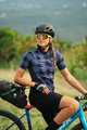 ALÉ Kurzarm Fahrradtrikot - OFF ROAD - GRAVEL SCOTTISH LADY - Blau