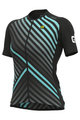 ALÉ Kurzarm Fahrradtrikot - PR-R FAST LADY - Schwarz