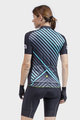 ALÉ Kurzarm Fahrradtrikot - PR-R FAST LADY - Schwarz