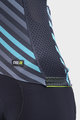 ALÉ Kurzarm Fahrradtrikot - PR-R FAST LADY - Schwarz