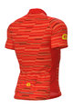 ALÉ Kurzarm Fahrradtrikot - SOLID STEP - Rot