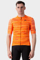 ALÉ Kurzarm Fahrradtrikot - SOLID STEP - Orange