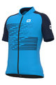 ALÉ Kurzarm Fahrradtrikot - LOGO - Hellblau