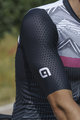 ALÉ Kurzarm Fahrradtrikot - ZIG ZAG PR-S - Schwarz