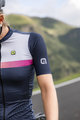 ALÉ Kurzarm Fahrradtrikot - ZIG ZAG PR-S - Blau