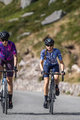 ALÉ Kurzarm Fahrradtrikot - LEAF PR-S - Blau