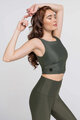 ATHLEEYA top - URBAN TANK - Grün