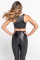 ATHLEEYA Leggins - COFFEE SHINE - Schwarz