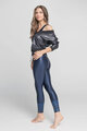 ATHLEEYA Leggins - COFFEE SHINE - Blau