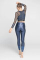 ATHLEEYA Leggins - COFFEE SHINE - Blau