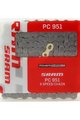 SRAM Kette - PC 951 - Silber/Gold