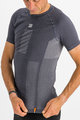 SPORTFUL Kurzarm Fahrrad-Shirt - 2ND SKIN - Grau