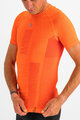 SPORTFUL Kurzarm Fahrrad-Shirt - 2ND SKIN - Orange