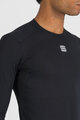 SPORTFUL Langarm Fahrrad-Shirt - TD MID - Schwarz