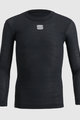 SPORTFUL Langarm Fahrrad-Shirt - TD MID - Schwarz