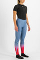 SPORTFUL Fahrrad-Leggins - APEX - Hellblau/Rot