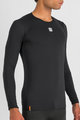 SPORTFUL Langarm Fahrrad-Shirt - LIGHT - Schwarz