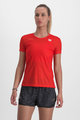 SPORTFUL Kurzarm Fahrrad-Shirt - DORO CARDIO - Rot