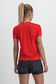 SPORTFUL Kurzarm Fahrrad-Shirt - DORO CARDIO - Rot