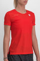 SPORTFUL Kurzarm Fahrrad-Shirt - DORO CARDIO - Rot